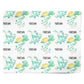 Personalised Green Turtle Personalised Wrapping Paper Alternative