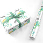 Personalised Green Turtle Personalised Wrapping Paper