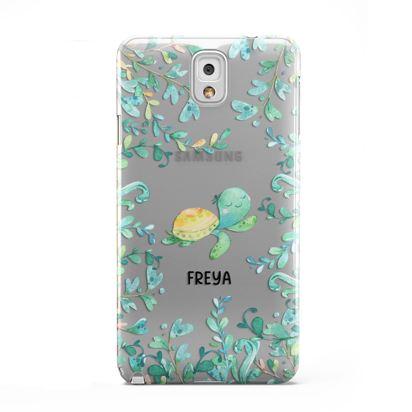 Personalised Green Turtle Samsung Galaxy Note 3 Case