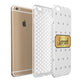 Personalised Grey Dots Gold With Name Apple iPhone 6 Plus 3D Tough Case Expand Detail Image