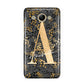 Personalised Grey Gold Cheetah Huawei Y3 2017
