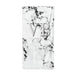 Personalised Grey Initialed Marble Heart Beach Towel