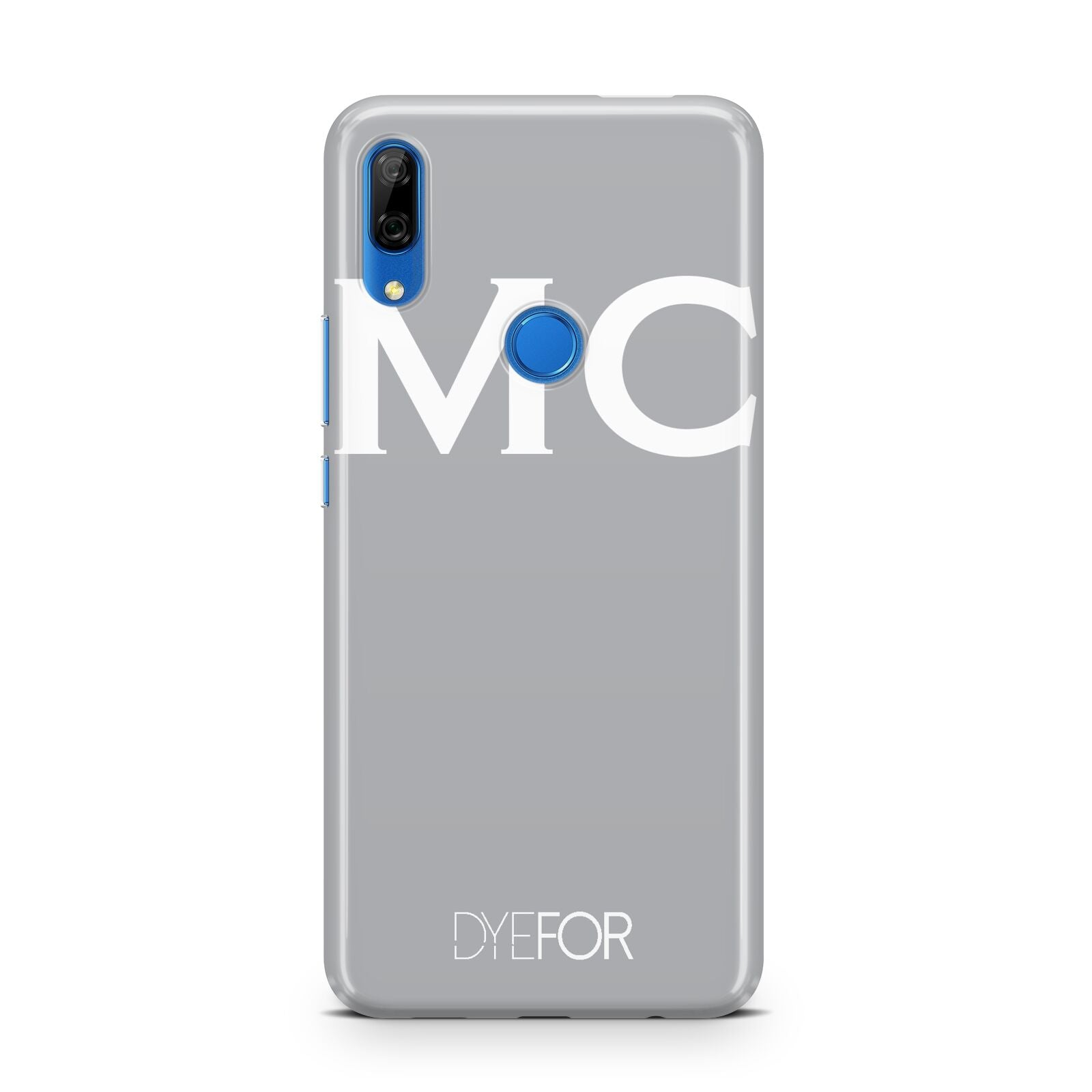 Personalised Grey White Initial Huawei P Smart Z