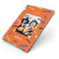 Personalised Halloween Bats Photo Upload Apple iPad Case on Grey iPad Side View
