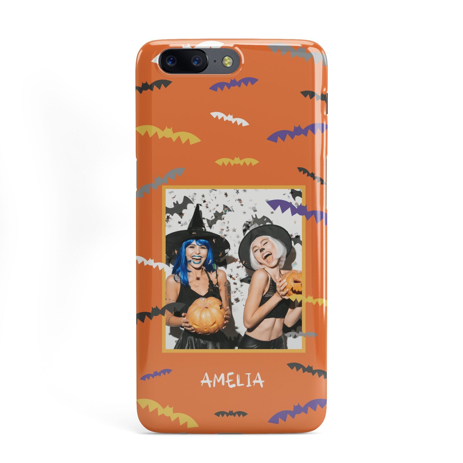 Personalised Halloween Bats Photo Upload OnePlus Case