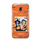 Personalised Halloween Bats Photo Upload Samsung Galaxy J3 2017 Case