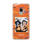 Personalised Halloween Bats Photo Upload Samsung Galaxy S9 Case