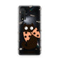 Personalised Halloween Cat Huawei Nova 6 Phone Case