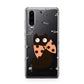 Personalised Halloween Cat Huawei P30 Phone Case