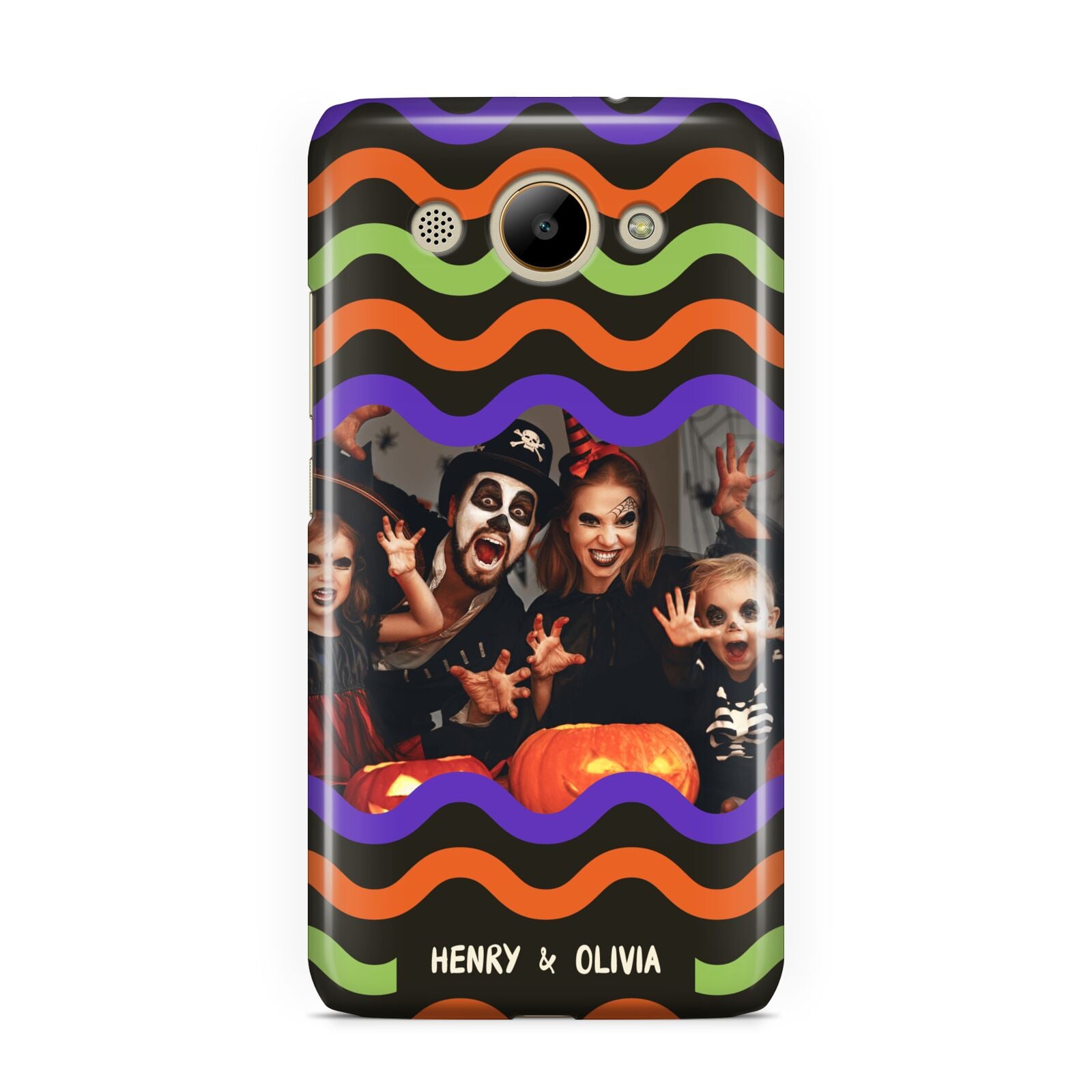 Personalised Halloween Colours Photo Huawei Y3 2017
