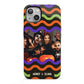 Personalised Halloween Colours Photo iPhone 13 Full Wrap 3D Tough Case