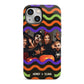 Personalised Halloween Colours Photo iPhone 13 Mini Full Wrap 3D Tough Case