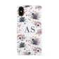 Personalised Halloween Floral Apple iPhone XS 3D Snap Case
