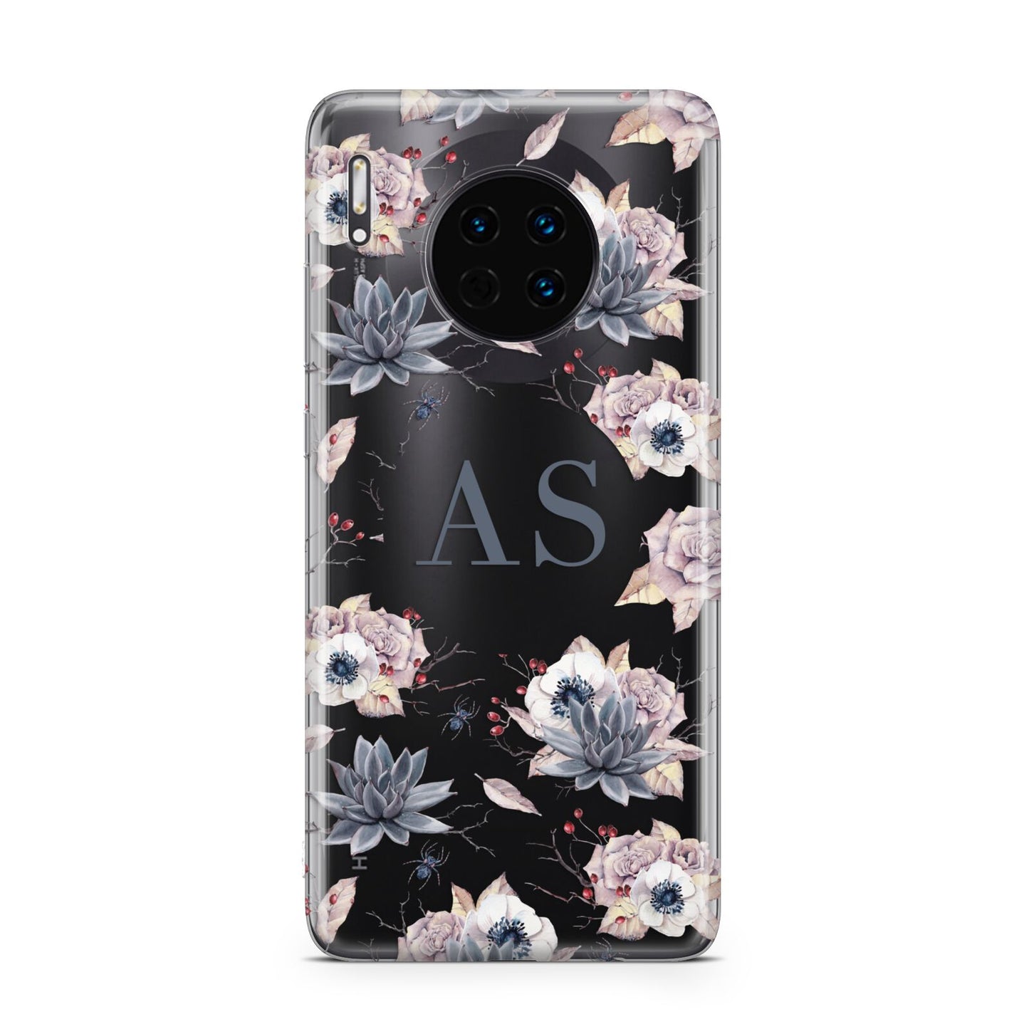 Personalised Halloween Floral Huawei Mate 30