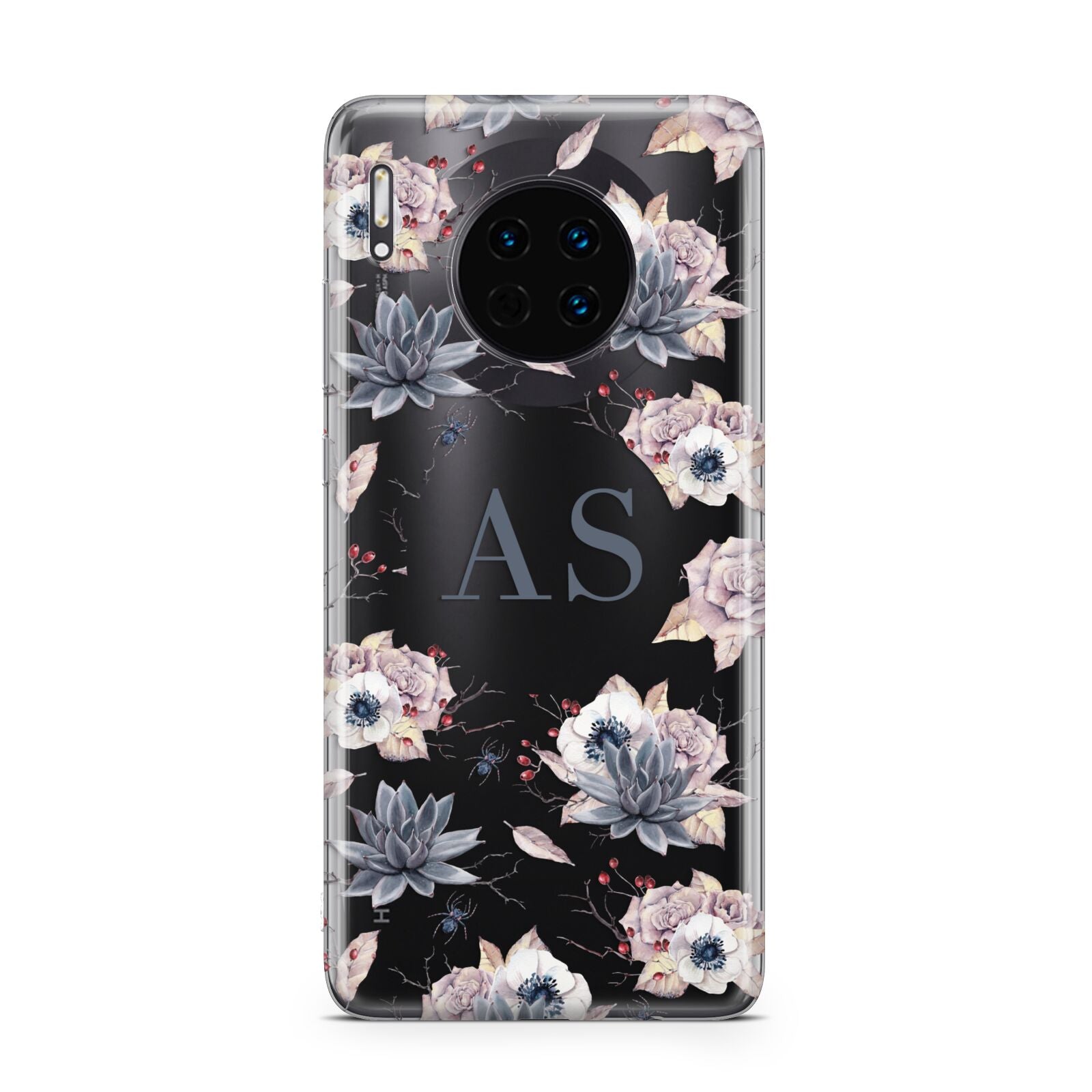 Personalised Halloween Floral Huawei Mate 30
