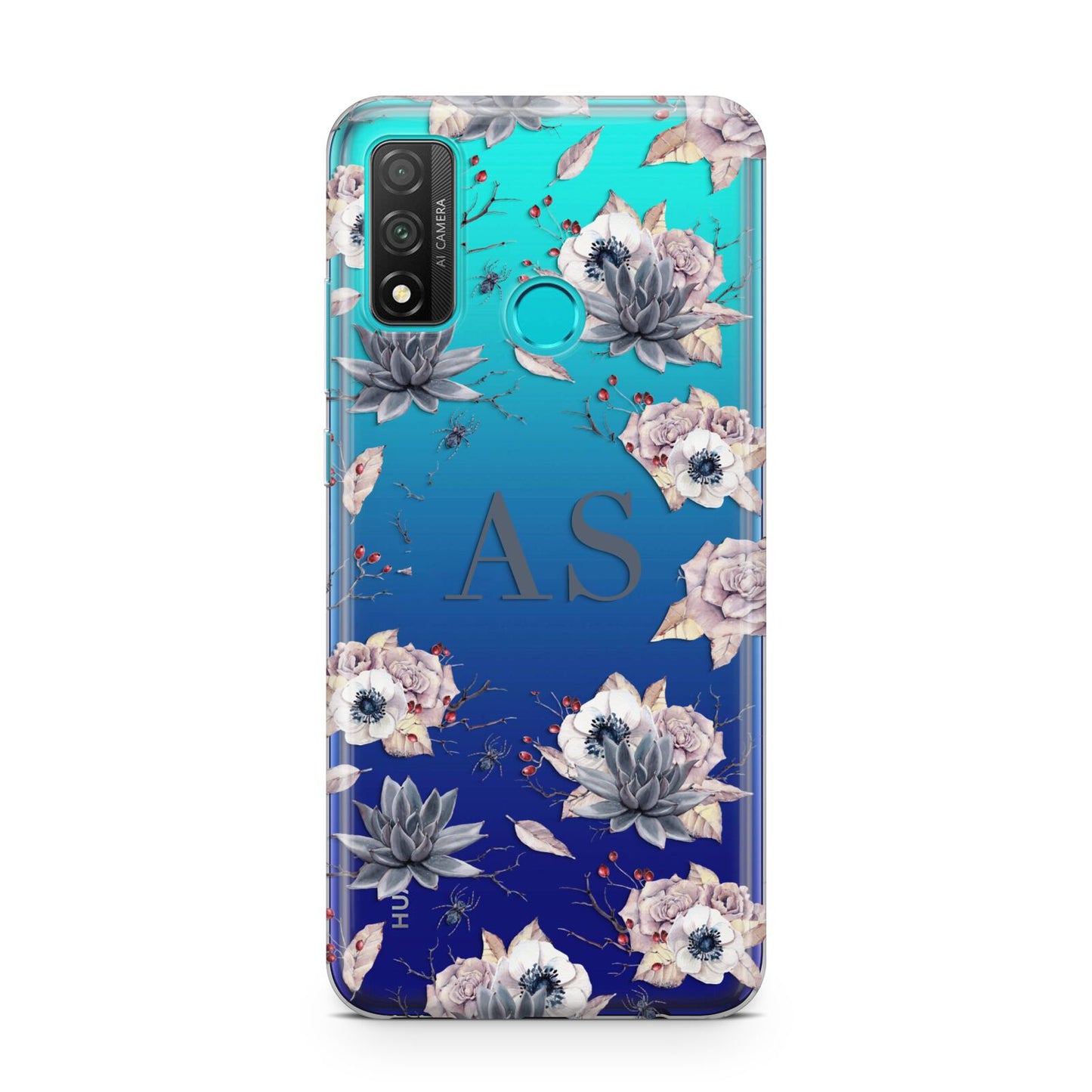 Personalised Halloween Floral Huawei P Smart 2020