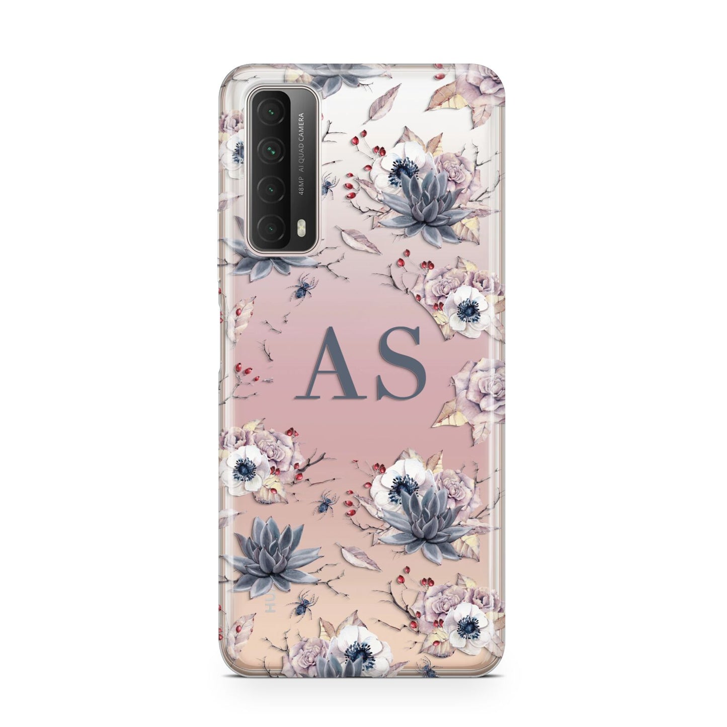 Personalised Halloween Floral Huawei P Smart 2021