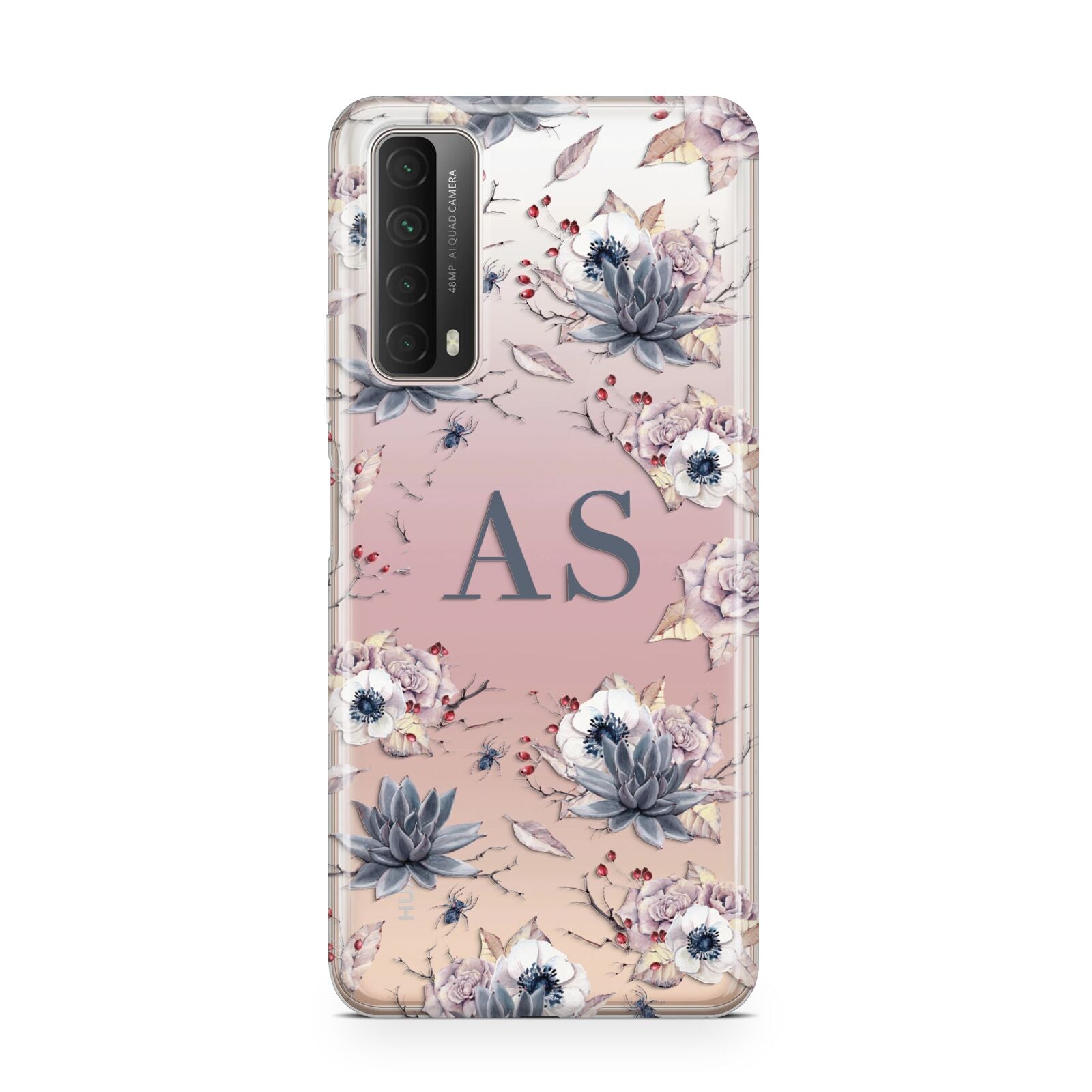 Personalised Halloween Floral Huawei P Smart 2021
