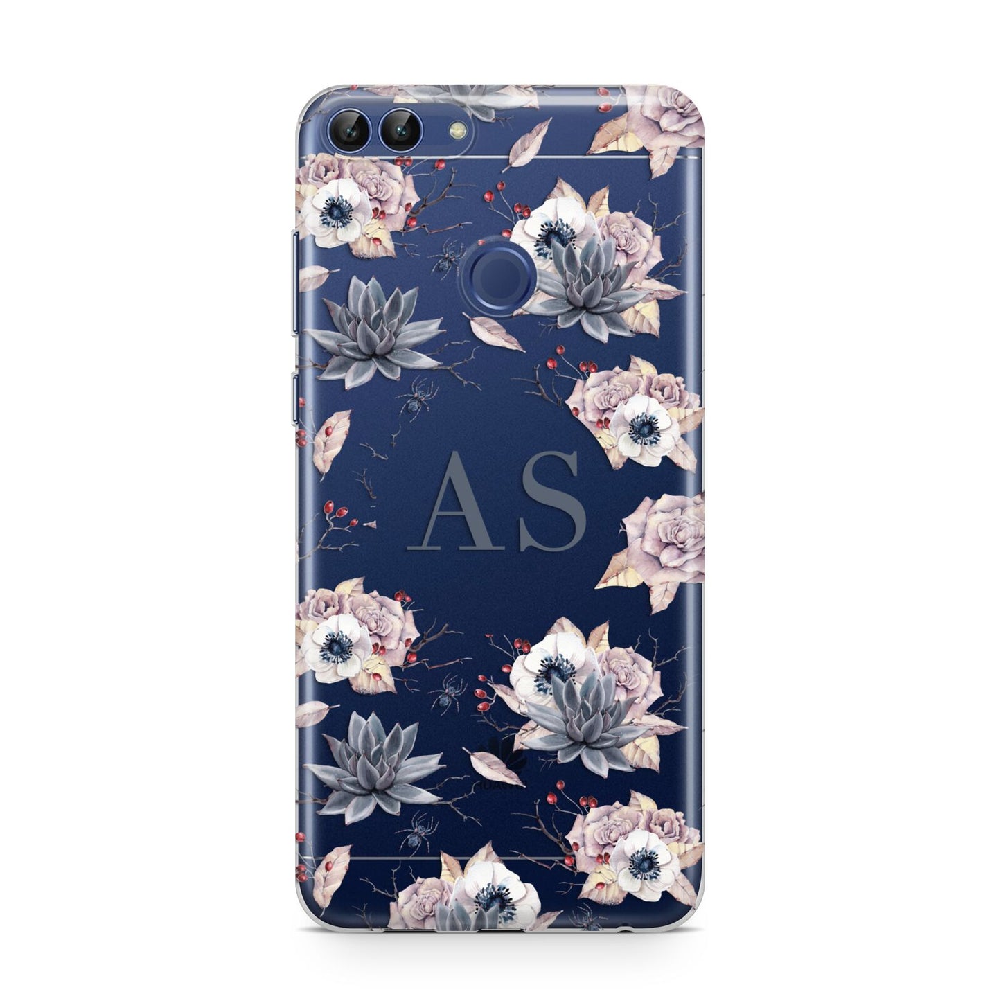Personalised Halloween Floral Huawei P Smart Case