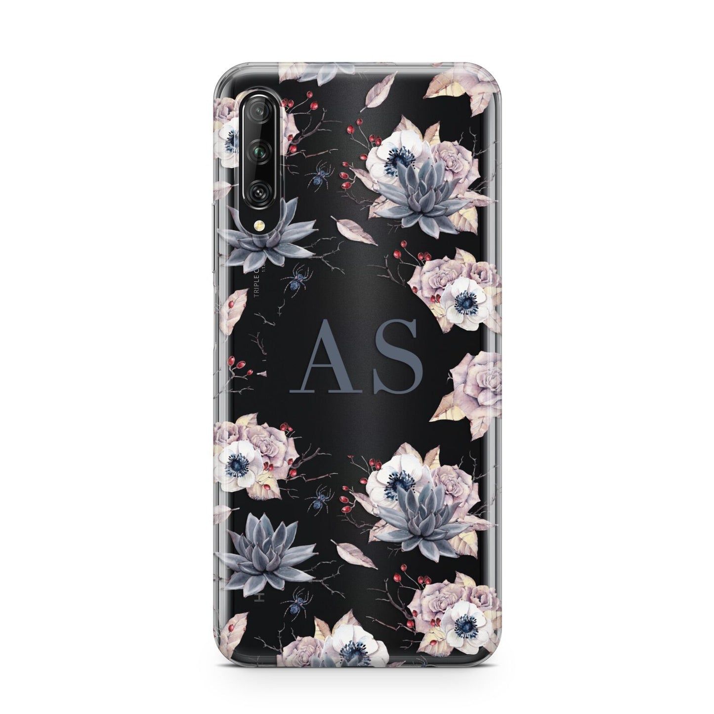 Personalised Halloween Floral Huawei P Smart Pro 2019