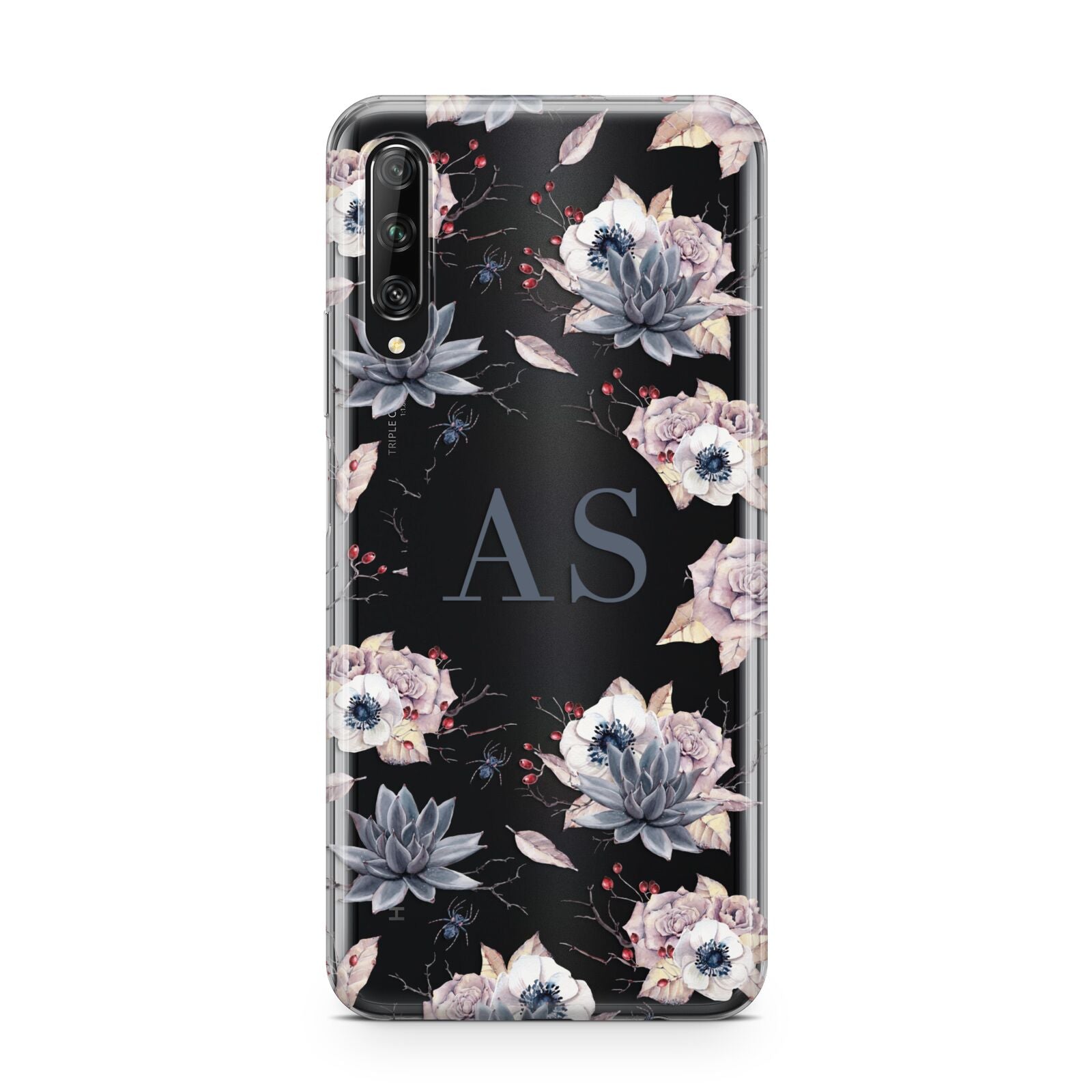 Personalised Halloween Floral Huawei P Smart Pro 2019