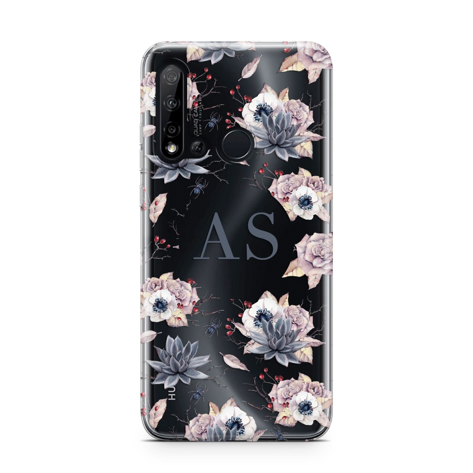 Personalised Halloween Floral Huawei P20 Lite 5G Phone Case