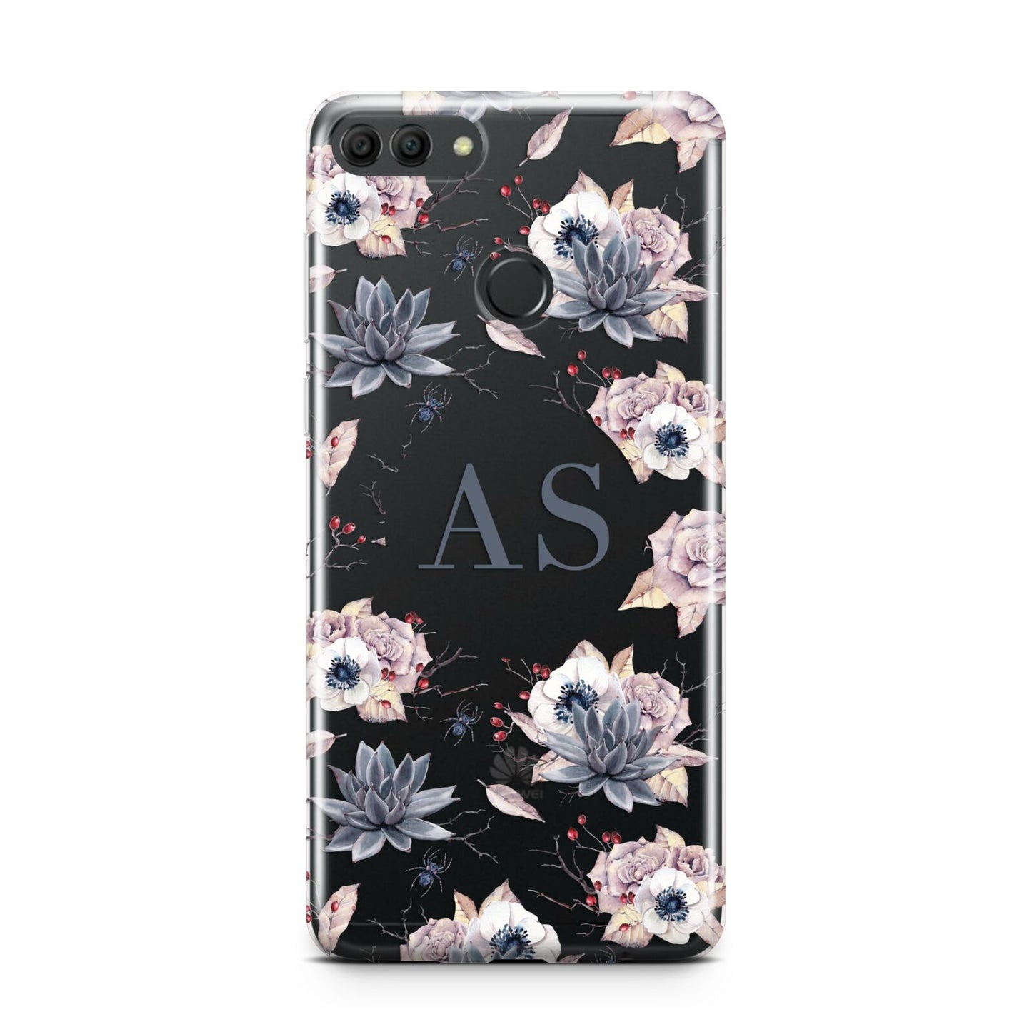 Personalised Halloween Floral Huawei Y9 2018
