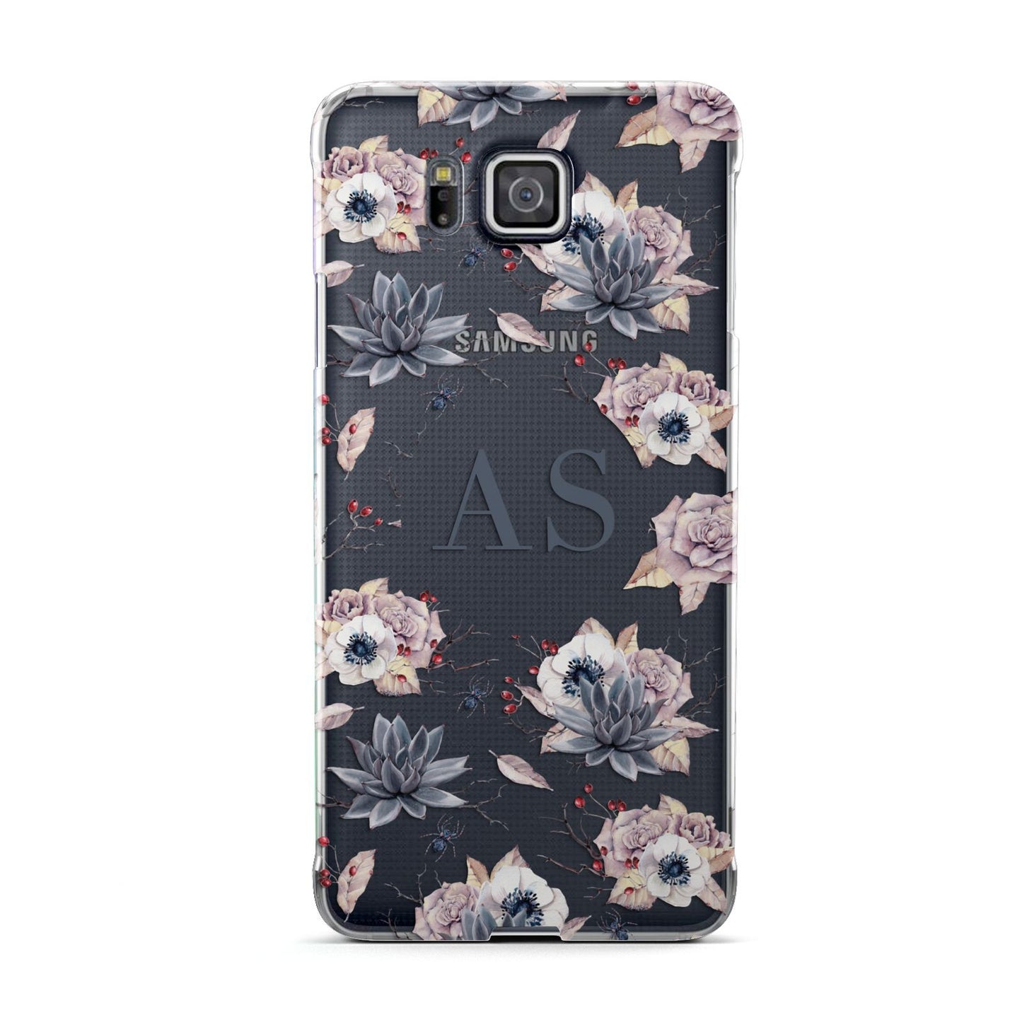 Personalised Halloween Floral Samsung Galaxy Alpha Case
