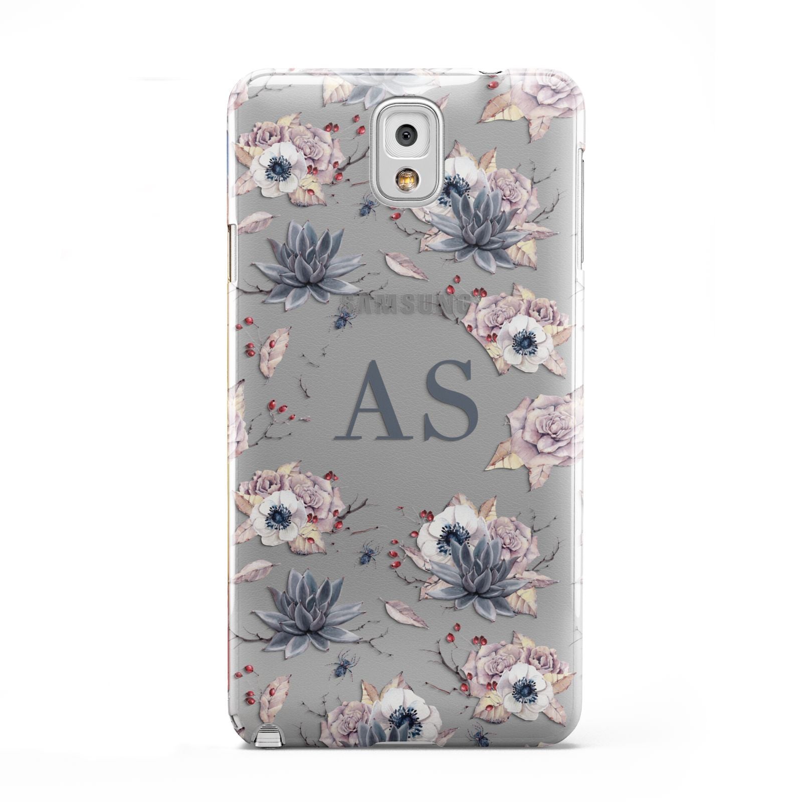 Personalised Halloween Floral Samsung Galaxy Note 3 Case
