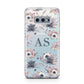 Personalised Halloween Floral Samsung Galaxy S10E Case
