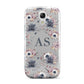 Personalised Halloween Floral Samsung Galaxy S4 Mini Case