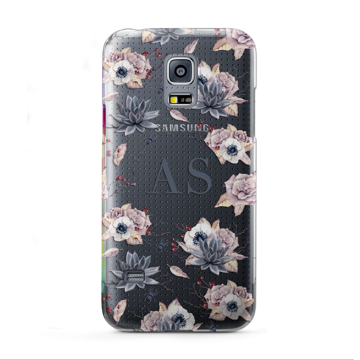 Personalised Halloween Floral Samsung Galaxy S5 Mini Case
