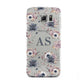 Personalised Halloween Floral Samsung Galaxy S6 Case