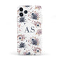 Personalised Halloween Floral iPhone 11 Pro 3D Tough Case