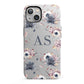 Personalised Halloween Floral iPhone 13 Full Wrap 3D Tough Case