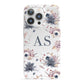 Personalised Halloween Floral iPhone 13 Pro Full Wrap 3D Snap Case