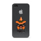 Personalised Halloween Hat Cat Apple iPhone 4s Case