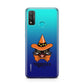 Personalised Halloween Hat Cat Huawei P Smart 2020