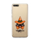 Personalised Halloween Hat Cat Huawei Y6 2018