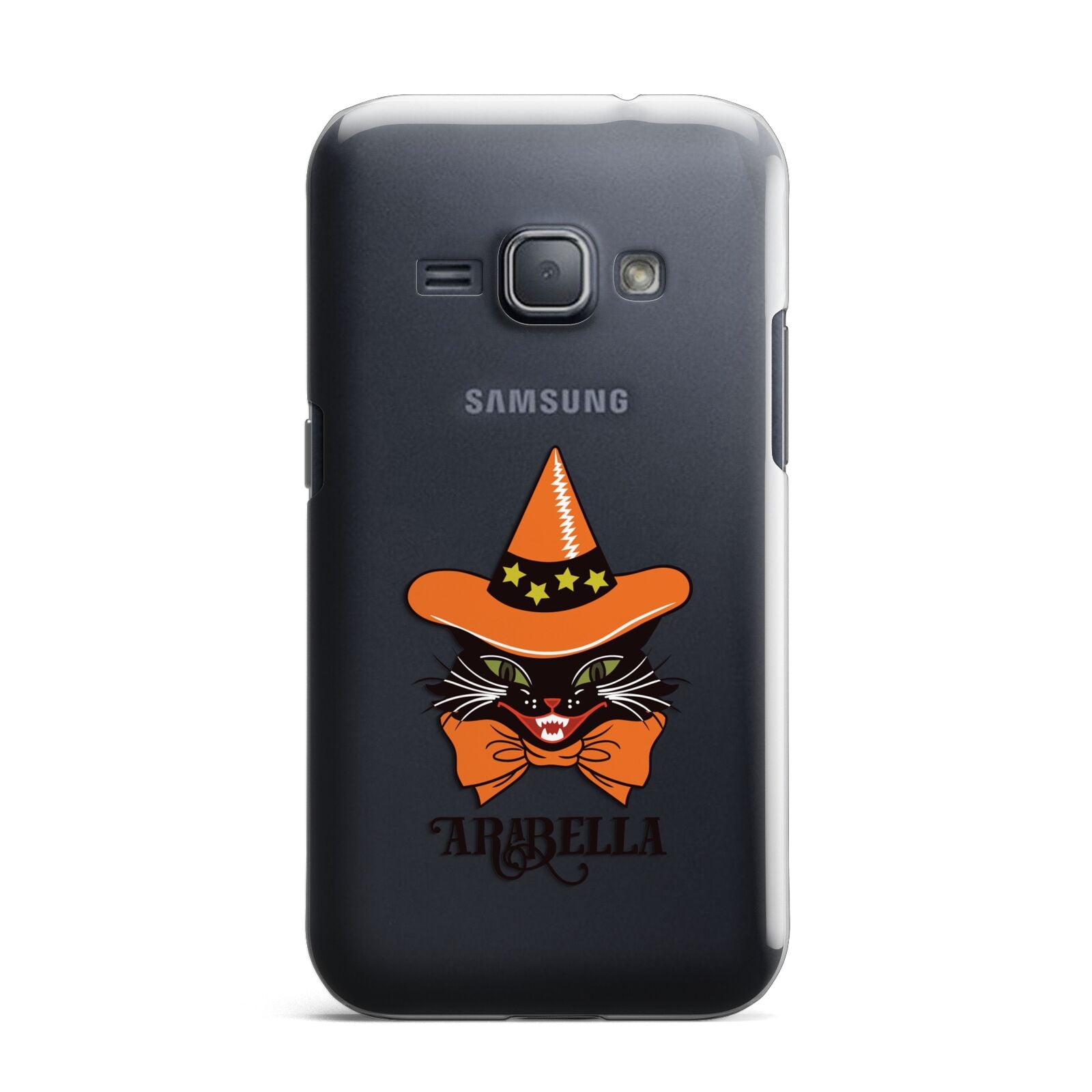 Personalised Halloween Hat Cat Samsung Galaxy J1 2016 Case