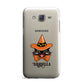 Personalised Halloween Hat Cat Samsung Galaxy J7 Case
