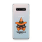 Personalised Halloween Hat Cat Samsung Galaxy S10 Plus Case