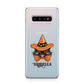 Personalised Halloween Hat Cat Samsung Galaxy S10 Plus Case