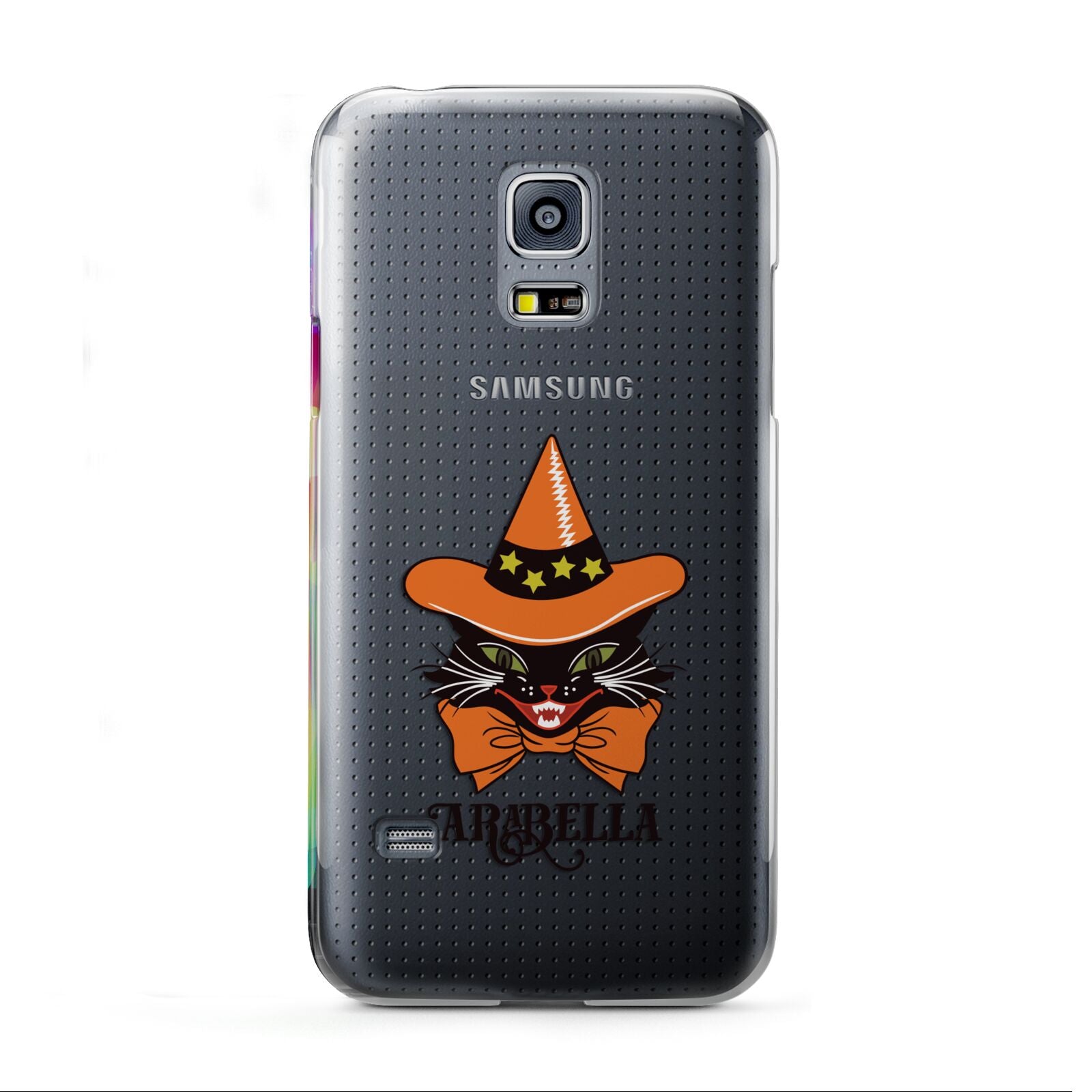 Personalised Halloween Hat Cat Samsung Galaxy S5 Mini Case