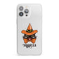 Personalised Halloween Hat Cat iPhone 13 Pro Max Clear Bumper Case