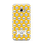Personalised Halloween Heart Skulls Samsung Galaxy A3 2017 Case on gold phone