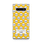 Personalised Halloween Heart Skulls Samsung Galaxy S10 Plus Case