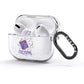 Personalised Halloween Magic Spell AirPods Glitter Case 3rd Gen Side Image