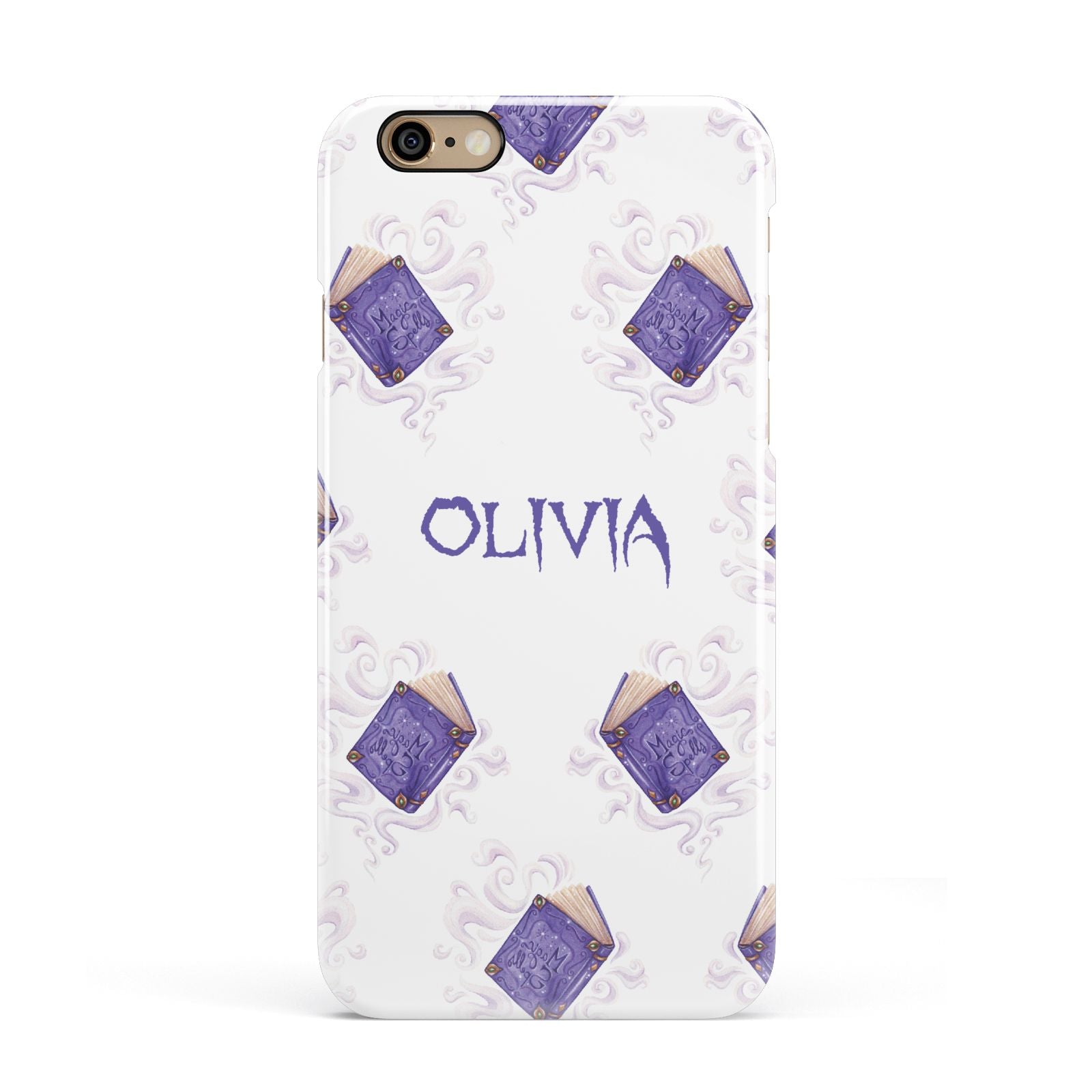 Personalised Halloween Magic Spell Apple iPhone 6 3D Snap Case