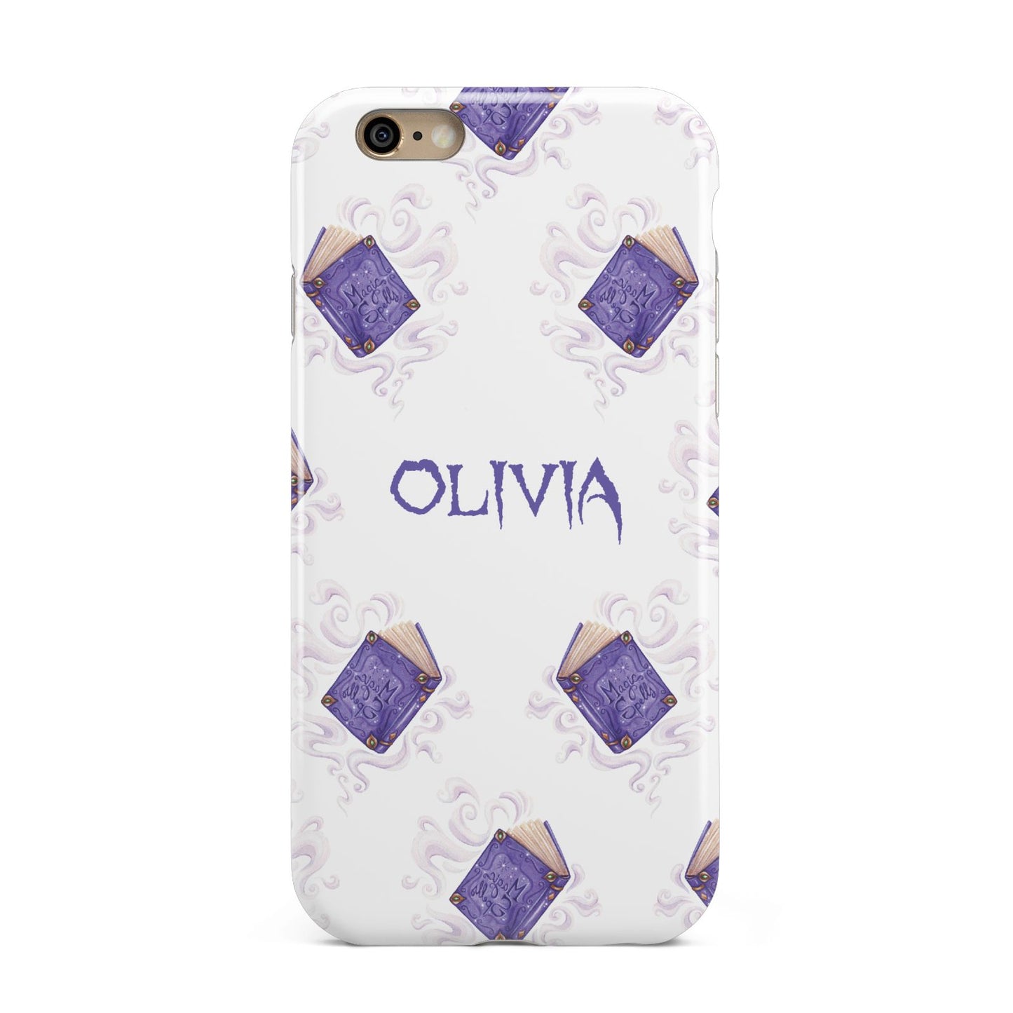 Personalised Halloween Magic Spell Apple iPhone 6 3D Tough Case